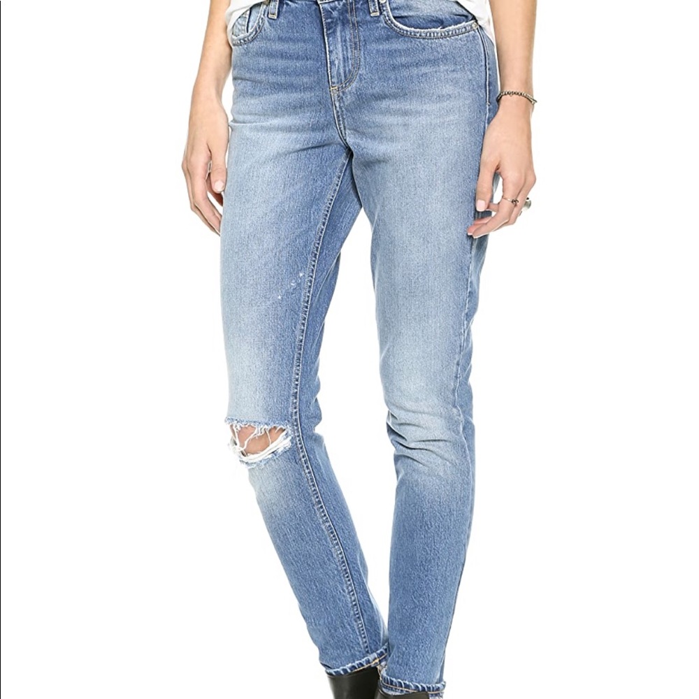Won Hundred Jessie Ripped Knee Jeans